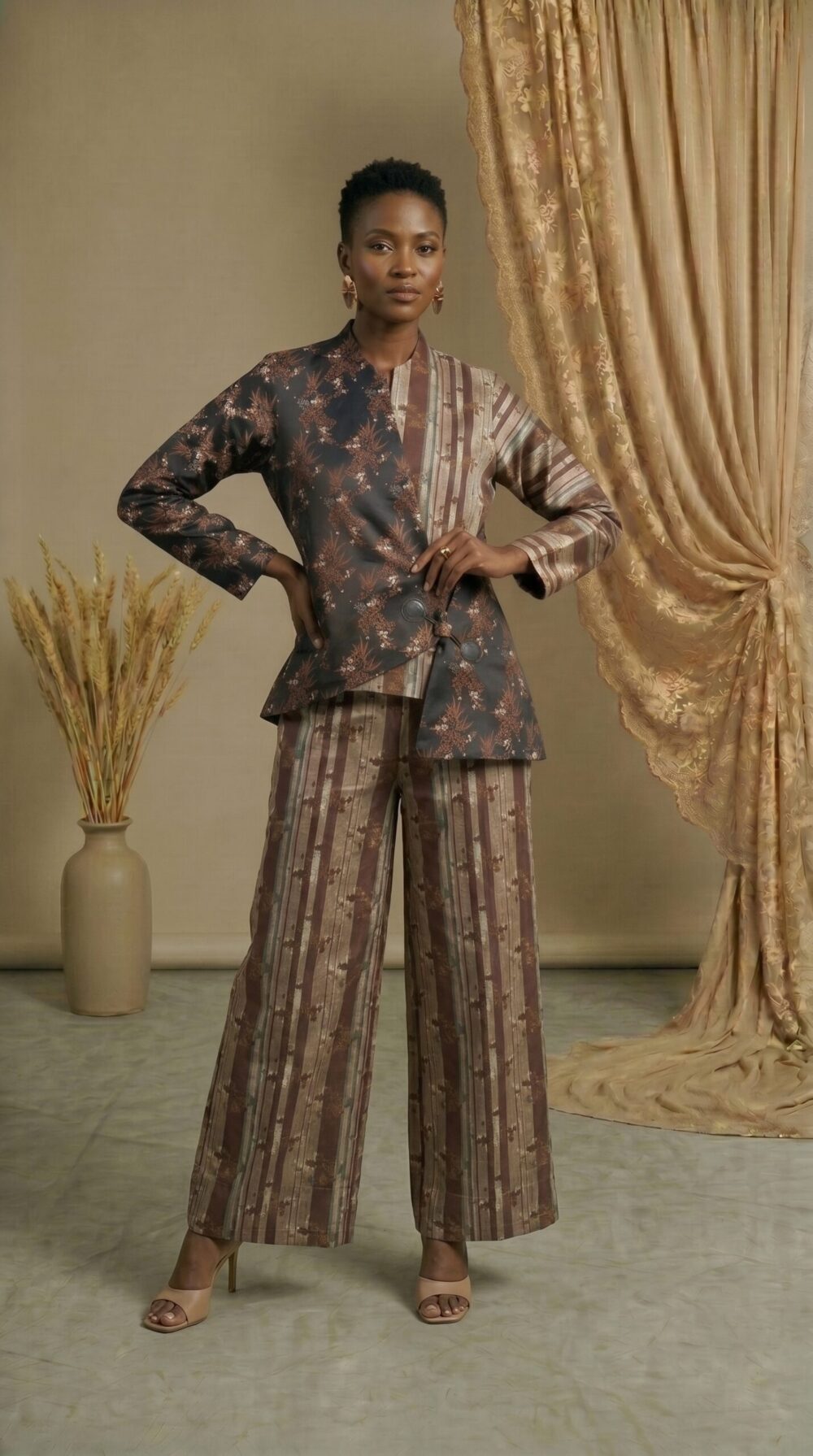 Vintage Mocha Fusion Co-ord Set