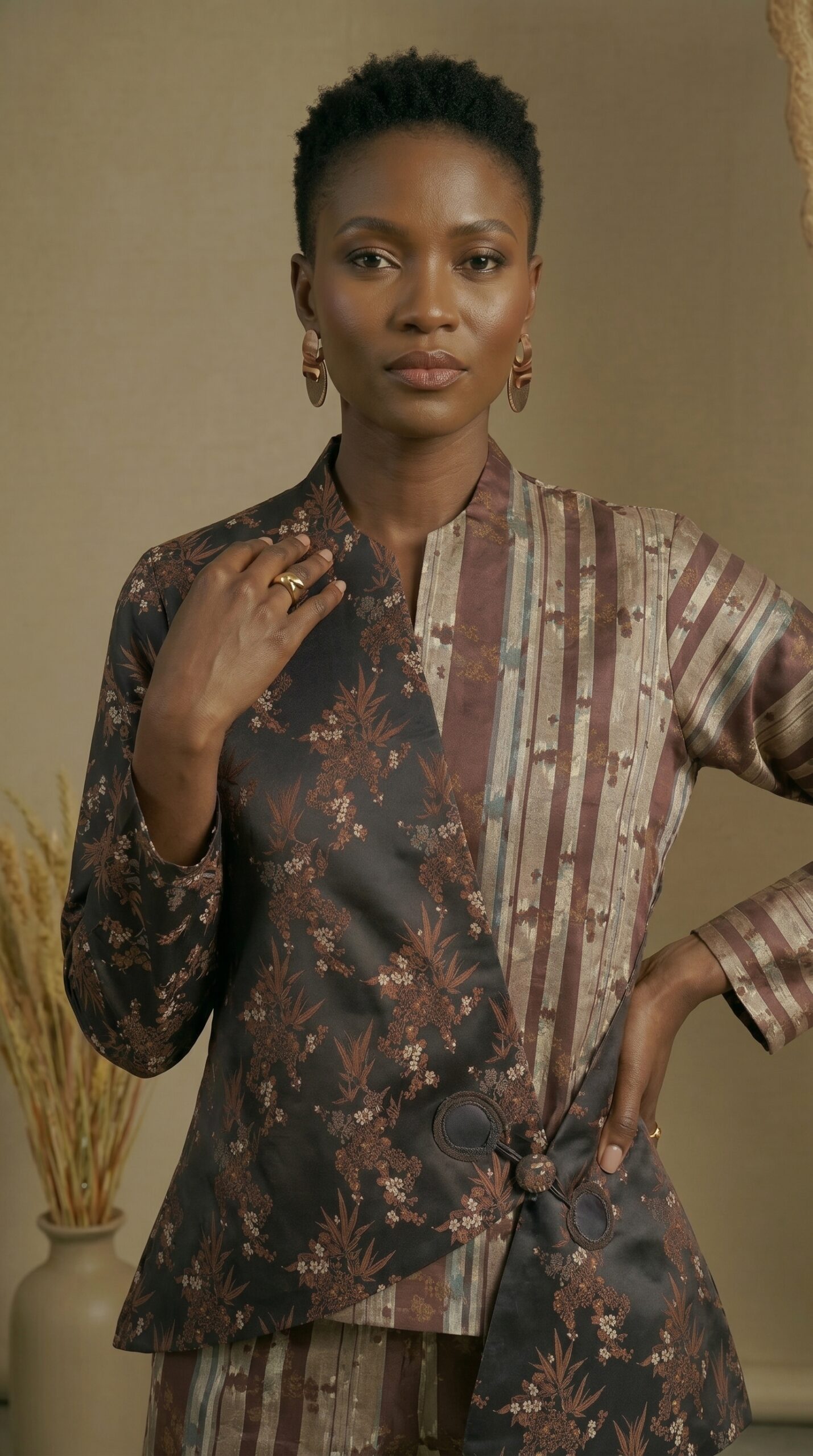 Vintage Mocha Fusion Co-ord Set - Image 3