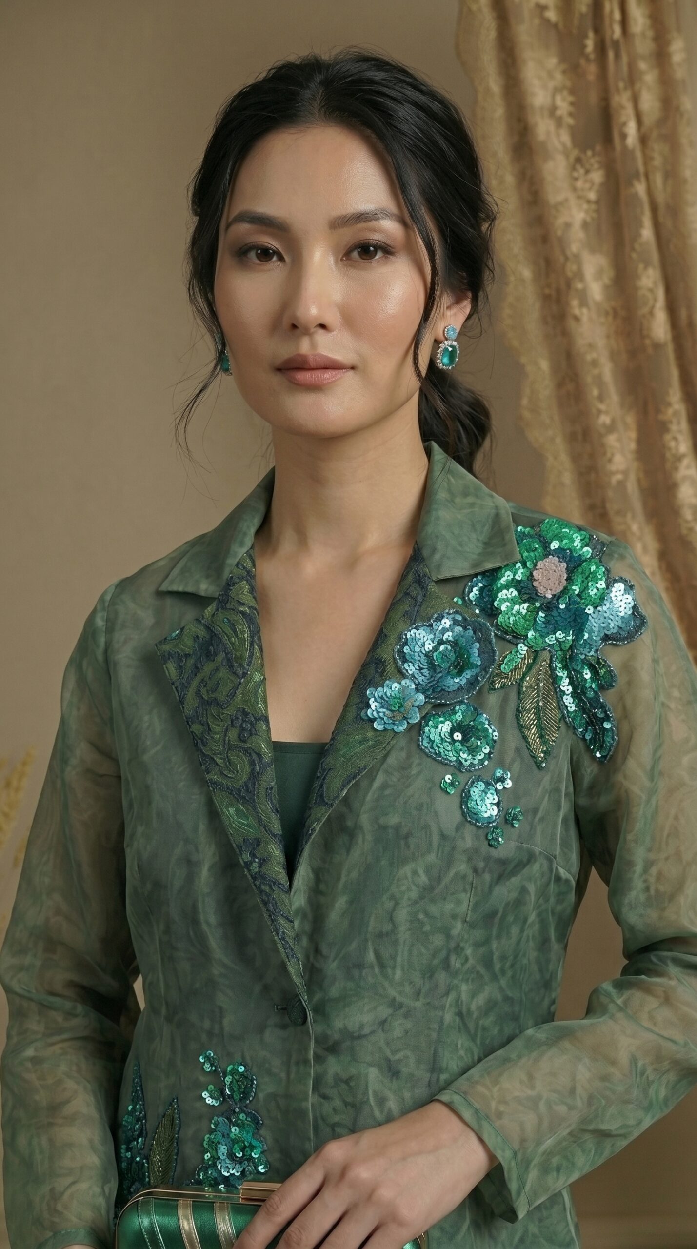 Forest Elegance Floral Co-ord Set - Image 3