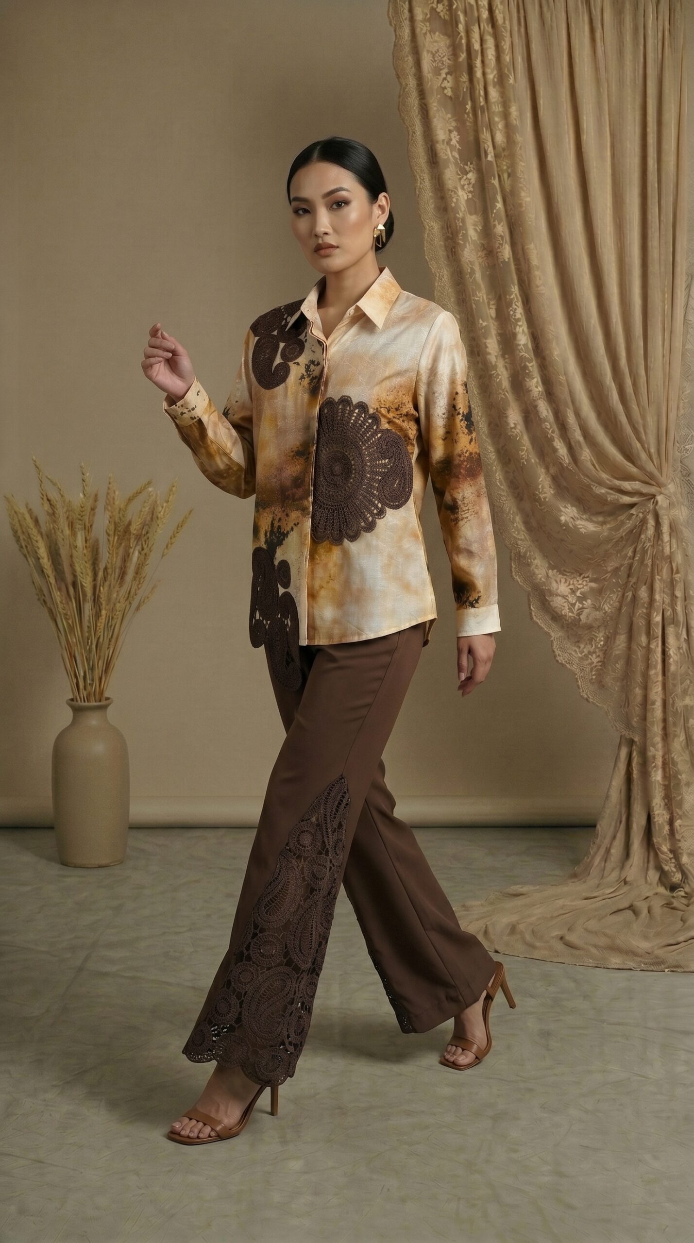 Desert Muse Lace Panel Co-ord